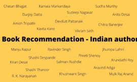 My book Recommendation – Indian author – Book suggestions