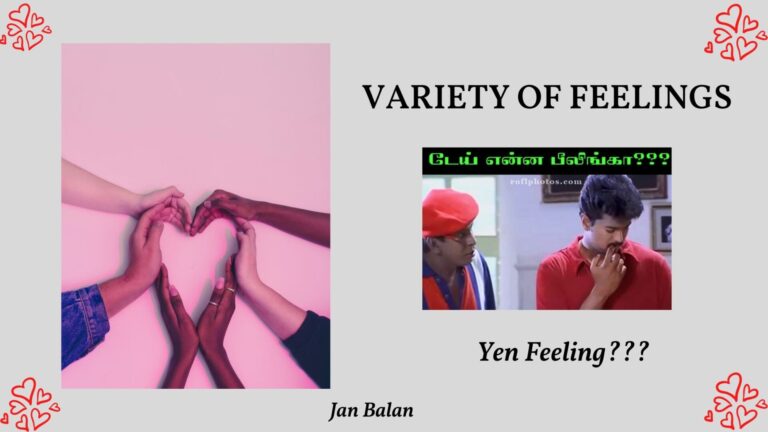 Read more about the article Variety of feelings